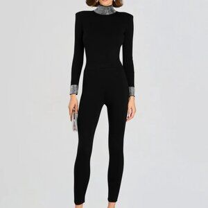 NWT - Retrofete Leanne Embellished  Jumpsuit - XS